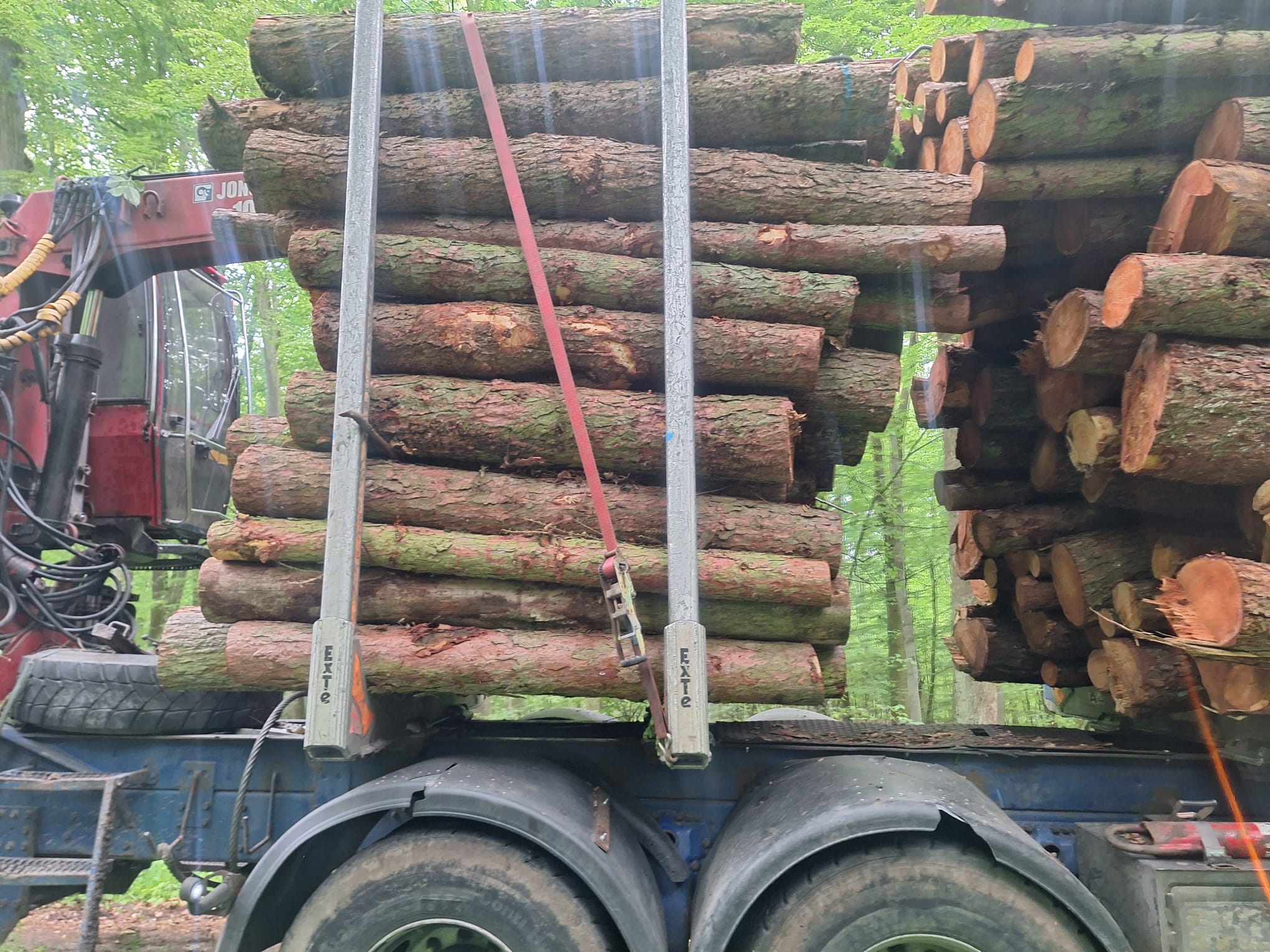 Drewno piła, a także okolice transport